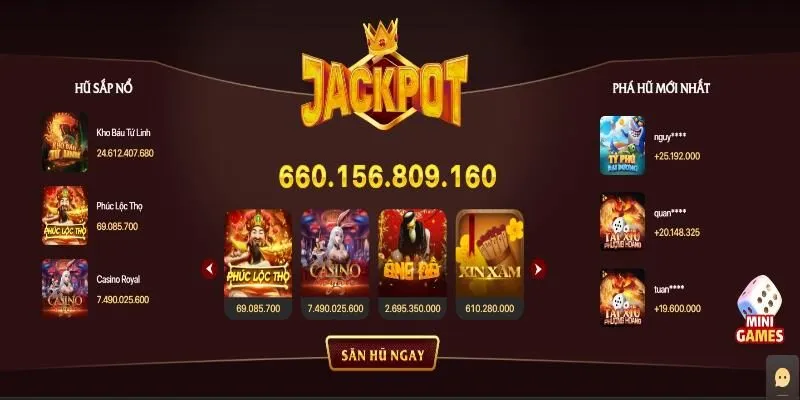 Jackpot nổ hũ XO88 có giá trực vô cùng lớn.
